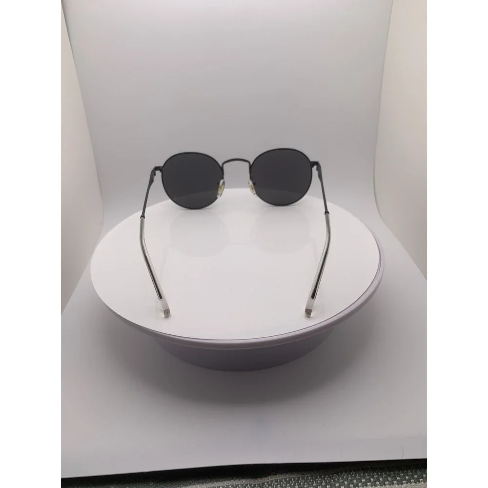 WMP Nevada Black/Black Round Ret100 Polarized Sunglasses 51-22-148